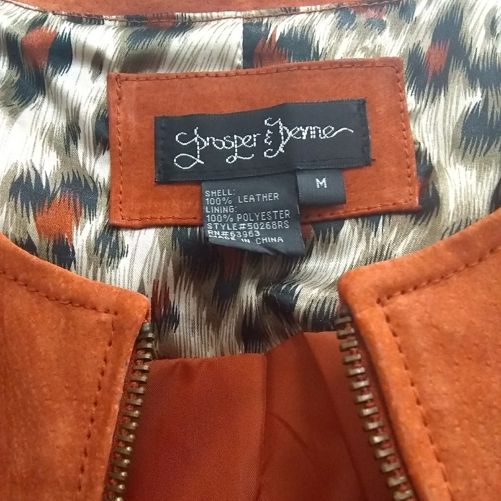 100% Leather Jacket! - image 2